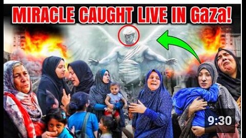 Angel appeared to 20 Muslim women in Gaza & saved them from being killed!