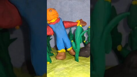 Windy Scarecrow Thanksgiving stopmotion claymation animation short indie film reel