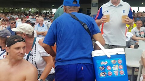 SOUTH AFRICA - Cape Town - Mohammed 'Boeta' Cassiem, the ice cream seller, at Newlands (Video) (eoL)