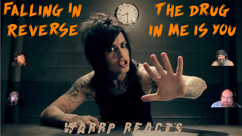 80s STYLE ROCK FROM FALLING IN REVERSE?! WARRP Reacts to The Drug In Me Is You