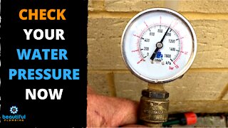 Check Water Pressure Now. You Need to Know This
