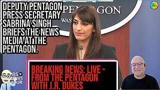 Deputy Pentagon Press Secretary Sabrina Singh briefs the news media at the Pentagon.