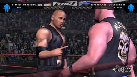 Hollywod Rock (1p) vs Stone Cold | Can i beat Steve in legend mode | WWE HCTP | PCSX2 gameplay