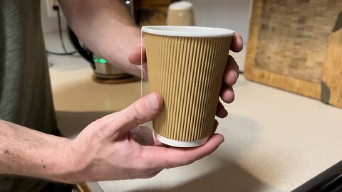 12 oz Paper Coffee Cups, 500 Pack Ripple Insulated Paper Cups, Hot Water Cups for Home Office AirBNB