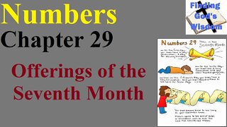 Numbers - Chapter 29 - Offerings of the Seventh Month