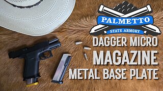Fix Your PSA Dagger Micro Magazine w/ an Assorted Colored Metal Base Plate