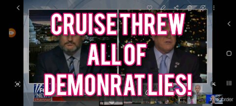 CRUISE THREW THE DEMONRAT'S LIES!!