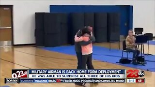 Check This Out: Military airman is back home from deployment