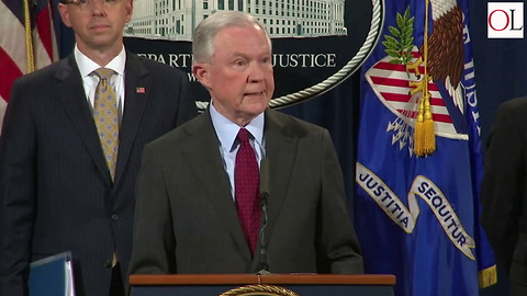 Jeff Sessions Gives Press Conference After President Trump Criticism