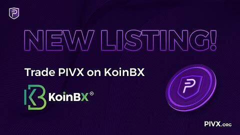 Now Trading on KoinBX - Fastest Growing and Trusted Crypto Exchange
