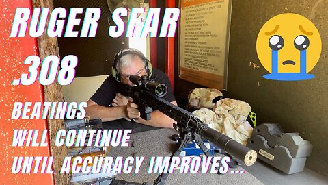 Ruger SFAR .308 Accuracy Testing...Again #ruger #sfar #accuracy