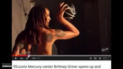 WNBA Transgender Brittney Griner (From The Deleted Russian Vids Channel on YouTube)