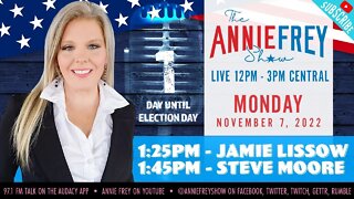 Midterm Elections TUESDAY! Polls, Reactions, Predictions • Annie Frey Show 11/7/22