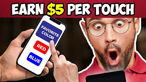Earn $5,000+ JUST By Touching Phone Screen!? (📱 Touch x 1 = $5 (Touch x 2 = $10) *No Limit* - FREE)