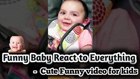 Funny Babies React to Everything - Cute Funny Videos for Kids | Baby TV