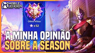 PEGUEI GLÓRIA MÍTICA NA SEASON 28 E ESSA É A MINHA OPINIÃO | MLBB