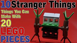 10 Stranger Things things you can make with 20 Lego pieces