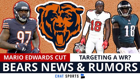 Chicago Bears Cut DL Mario Edwards + Bears Rumors On Claiming WR Preston Williams Or Tyler Johnson