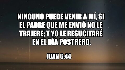 Ninguno viene a mi si el Padre no lo trae #devocional #devocionaldiario #jesuscristo