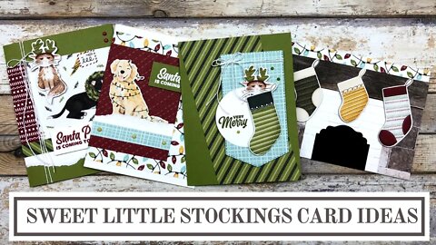 Sweet Little Stockings Card Ideas