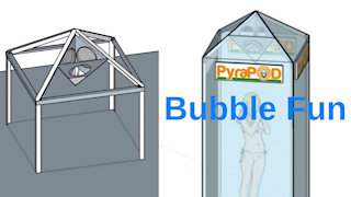 Bubble Fun Festival proposed with Bubble Tower or Bubble Shower Booth