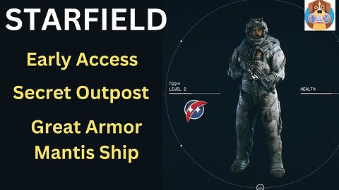 Starfield - Secret Outpost & Mantis Ship