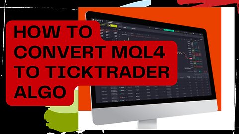 How to convert MQL4 to Ticktrader Algo