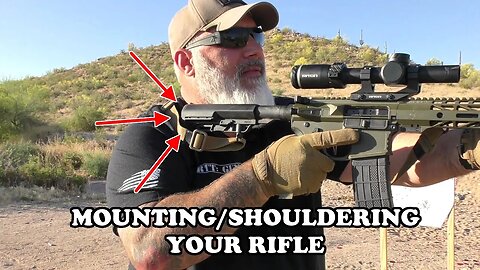 Shouldering Your Rifle
