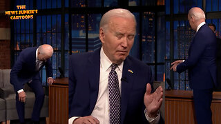 Biden Late Night Clown Show: "Guess what? We're gonna pass that border."
