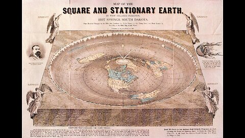 The Flat Square Stationary Earth