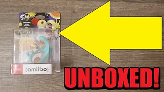 Unboxing the #splatoon3 SmallFry Amiibo!