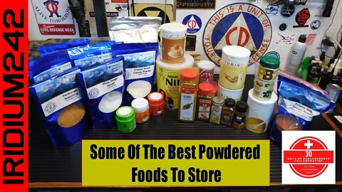 30 Days of Preparedness - Some Of The Best Powdered Foods To Store