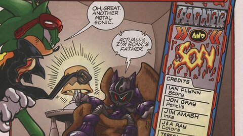 Sonic The Hedgehog #192: Father and Son (Comic Dub)