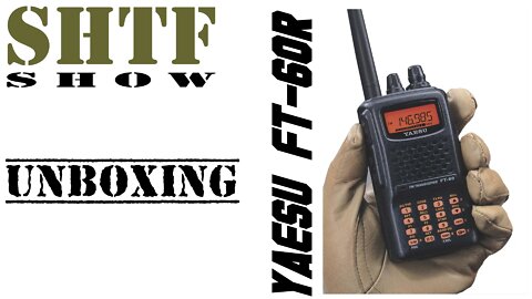 Unboxing: Yaesu FT-60R HT