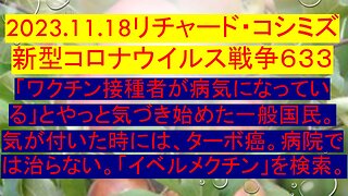 2023.11.18リチャード・コシミズ新型コロナウイルス戦争６３３