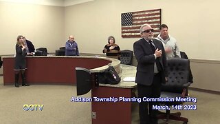 Addison Township Planning Commission Meeting: March, 14th 2023