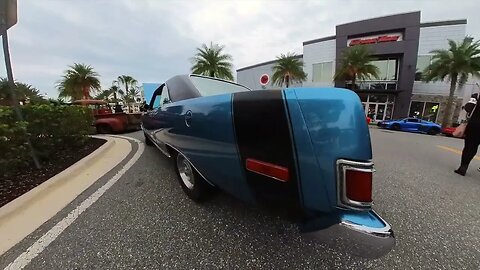 1974 Dodge Dart Swinger - Promenade at Sunset Walk - Kissimmee, Florida #dodgedart #insta360