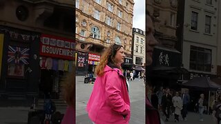 Street performer Leicester Square London 17th May 2023