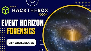 Hack The Box CTF Challenge: Event Horizon - FORENSICS