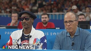 Snoop Dogg and Lester Holt one-on-one at Paris Olympics