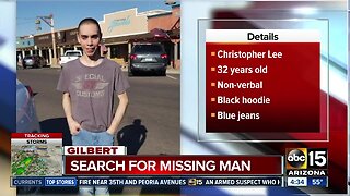 Autistic man reported missing from Gilbert