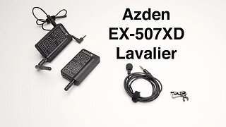 Azden EX 507XD Lavalier Microphone for PRO-XD Wireless System or Phone