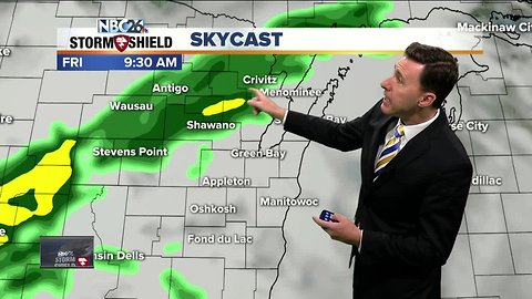 Michael Fish's NBC26 Storm Shield weather forecast