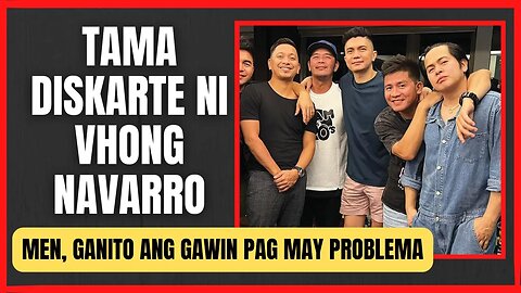 VHONG NAVARRO, TAMA ANG DISKARTE SA TROPA! | RED PILL WISDOM