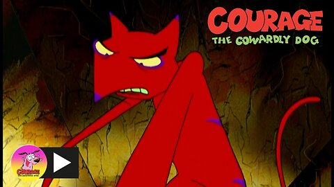 Courage The Cowardly Dog: Cajun Fox | Cartoons