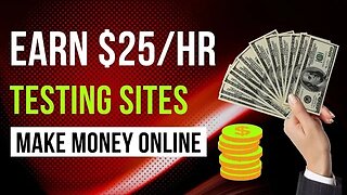 How to Make $25/hr to TEST and REVIEW WEBSITES (uTest) | Make Money Online | Earn With Penny