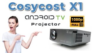 Cosycost 1080p Android 9 TV OS Projector Review