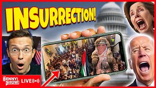 Hamas Activists STORM US Capitol! Fight Cops, Deface Building | JAIL!? JORDAN SPEAKER VOTE UPDATE 🚨