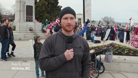 Victoria, BC Interview with Protesters | video 1