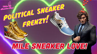 Javier Milei's Political Sneaker Frenzy!